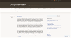 Desktop Screenshot of livinghistorytoday.com
